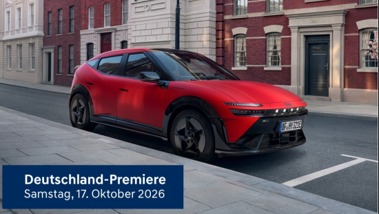 Deutschlandpremiere des neuen Hyundai IONIQ 3